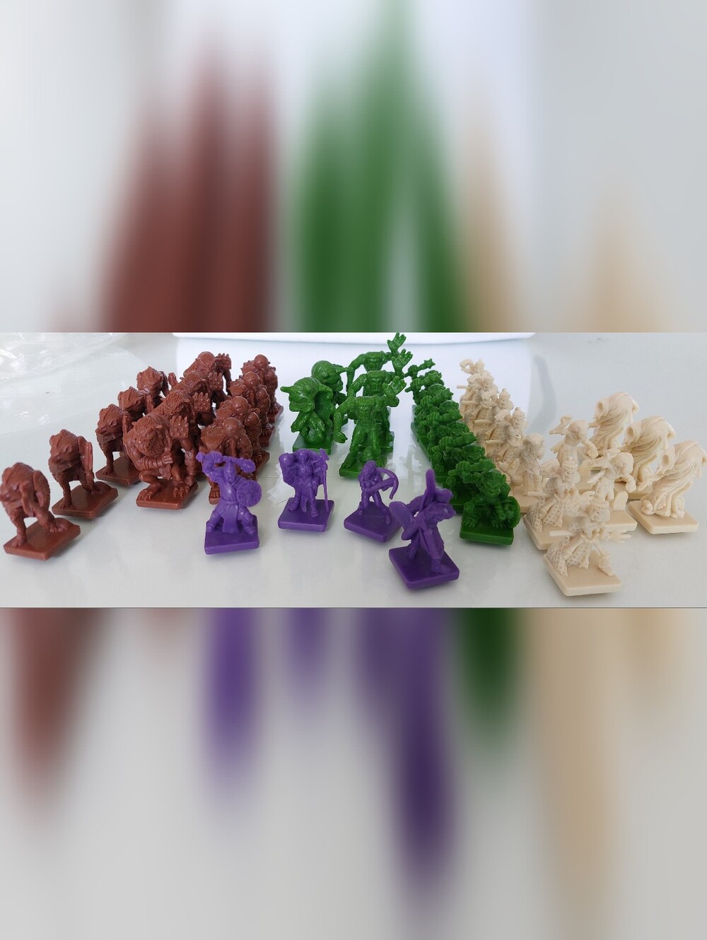 Dungeons & Dragons Board Game Replacement Figurines Parker Complete 40 pcs set